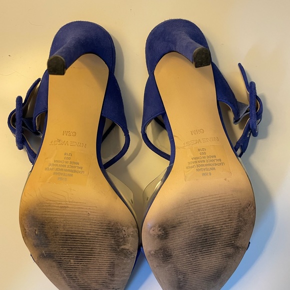 Nine West purply blue  stylish Pointy Toe Pumps. Reposh. - Picture 6 of 9